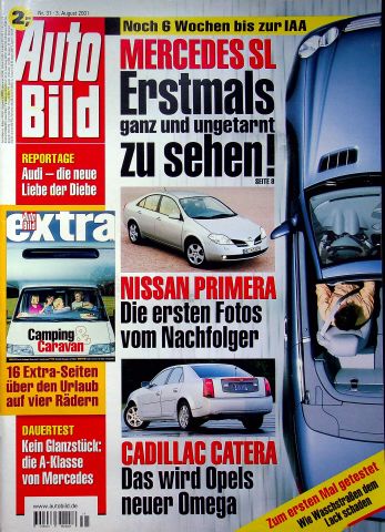 Deckblatt Auto Bild (31/2001)